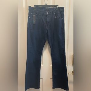 ENZO Bootcut Jeans Size 34R Indigo